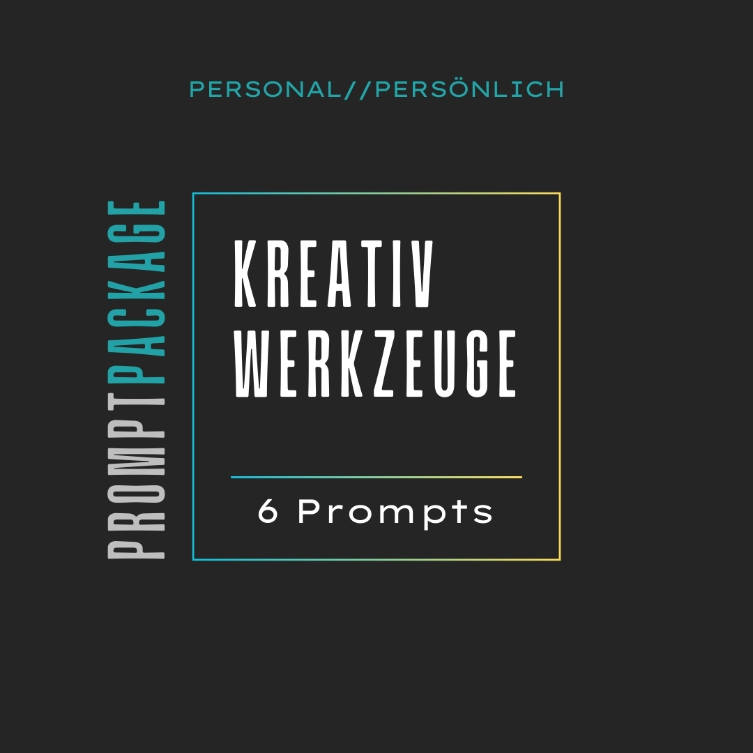 PromptPackage - KreativWerkzeuge
